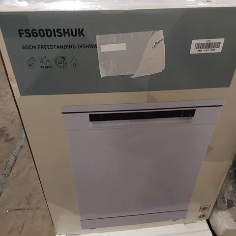BOXED FREESTANDING DISHWASHER FS60DISHUK