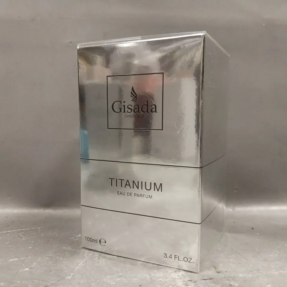 SEALED GISADA TITANIUM EAU DE PARFUM SPRAY 100ML