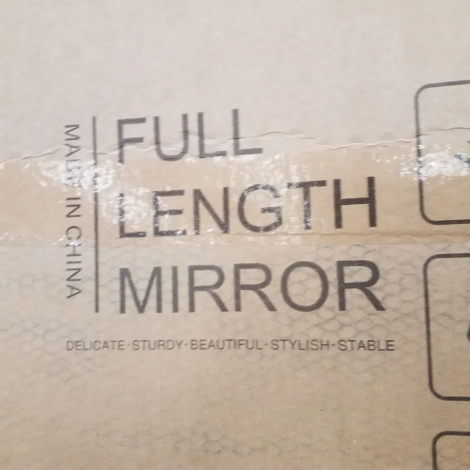BOXED FULL LENGTH MIRROR