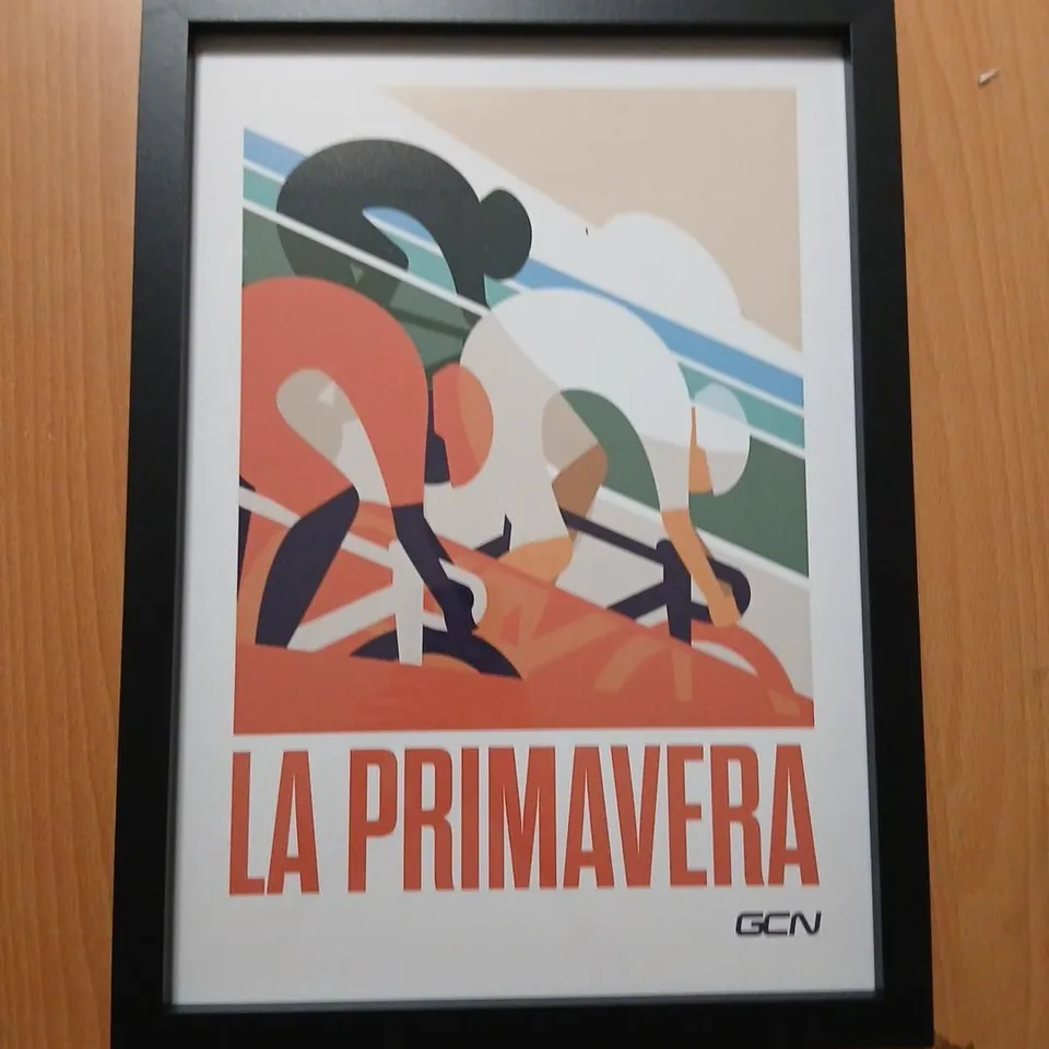 LA PRIMAVERA FRAMED POSTER