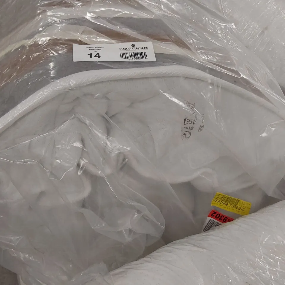 BAGGED & ROLLED OPEN COIL MATTRESS SMALL SINGLE 2'6"