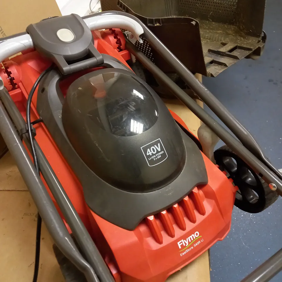 FLYMO EASISTORE 340R LI CORDLESS ROTARY LAWNMOWER