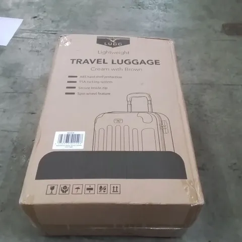 BOXED LUGG LIGHTWEIGHT TRAVEL SUITCASE