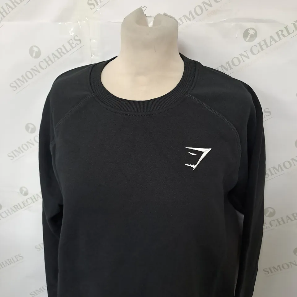 GYMSHARK LOGO SWEATSHIRT SIZE M