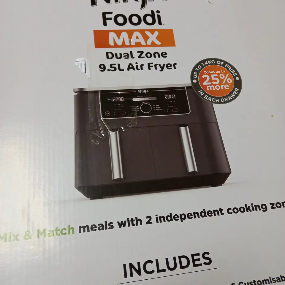 OUTLET NINJA DUAL ZONE AIR FRYER MAX 