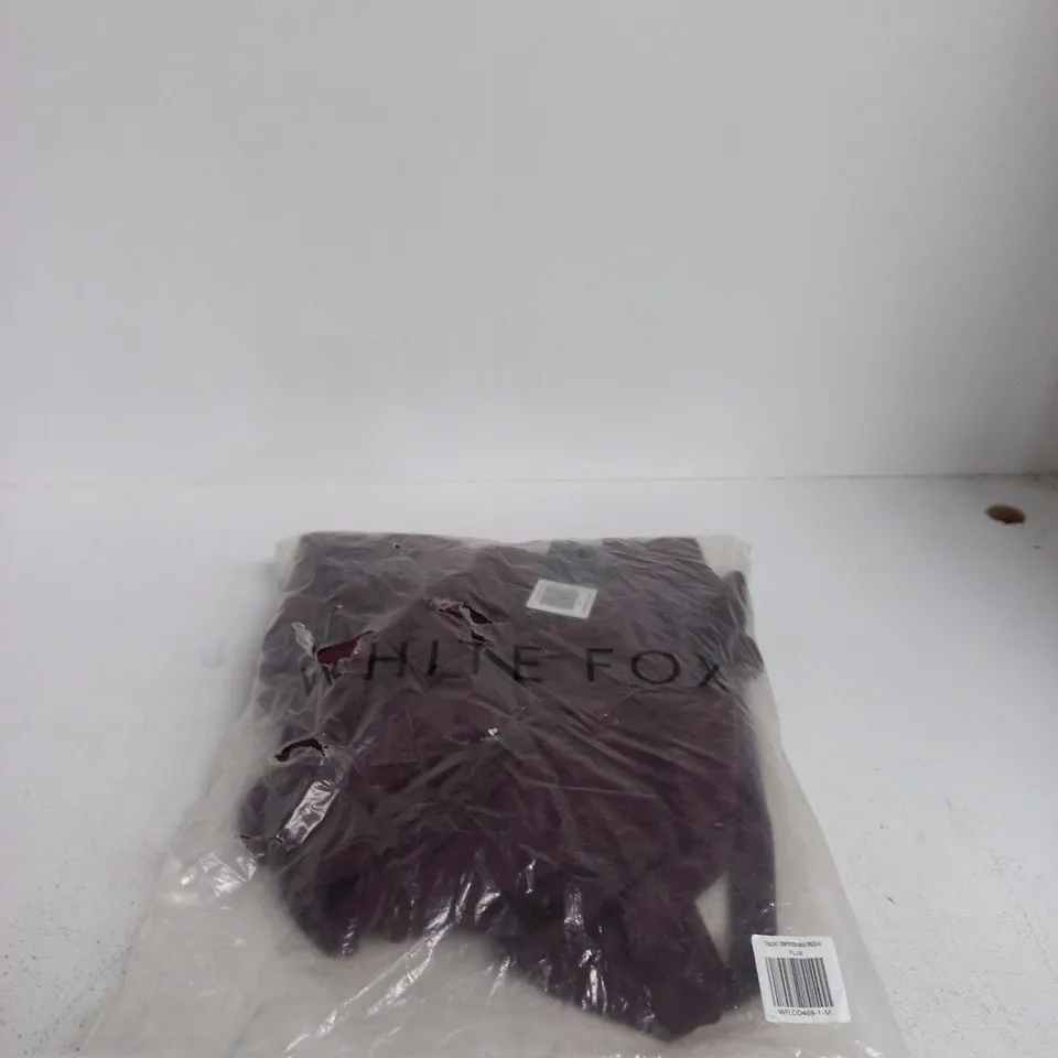 WHITE FOX TWILIGHT TEMPTATION MAXI DRESS PLUM MEDIUM