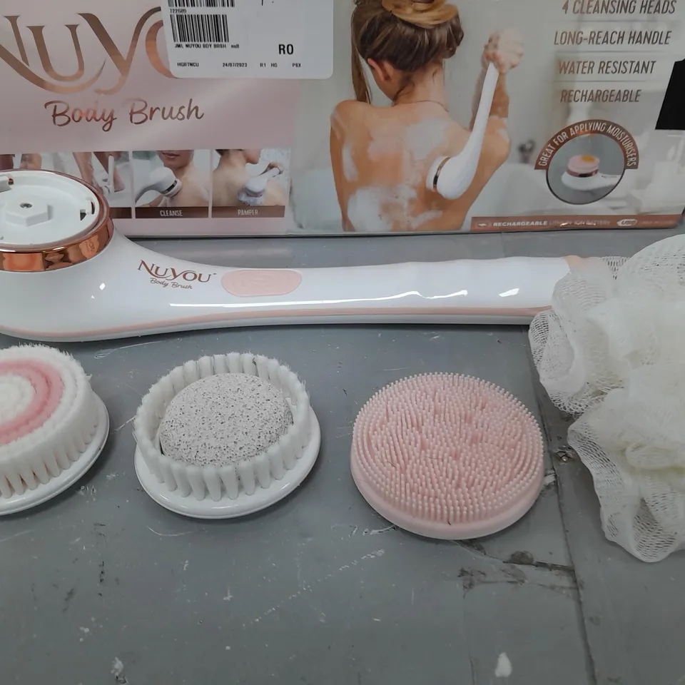 JML NUYOU BODY BRUSH USB CHARGING