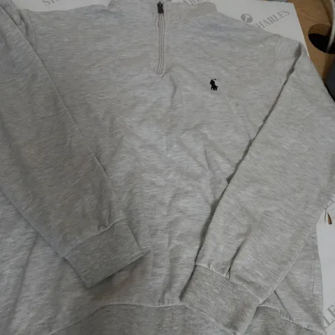 POLO RALPH LAUREN ZIPPED SWEATER SIZE M 