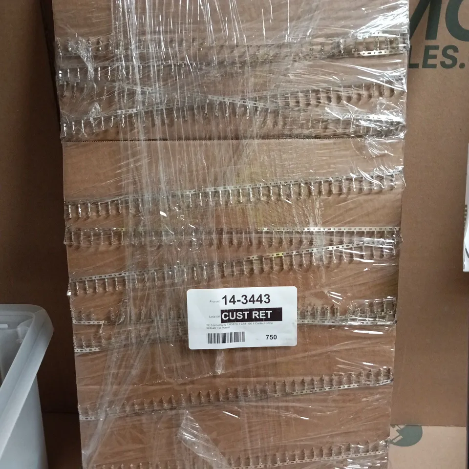 4 ASSORTED ITEMS INCLUDING CONTACT CRIMP 22AWG TIN PLATED AND UNIVERSAL DUMMIE CYLINDER
