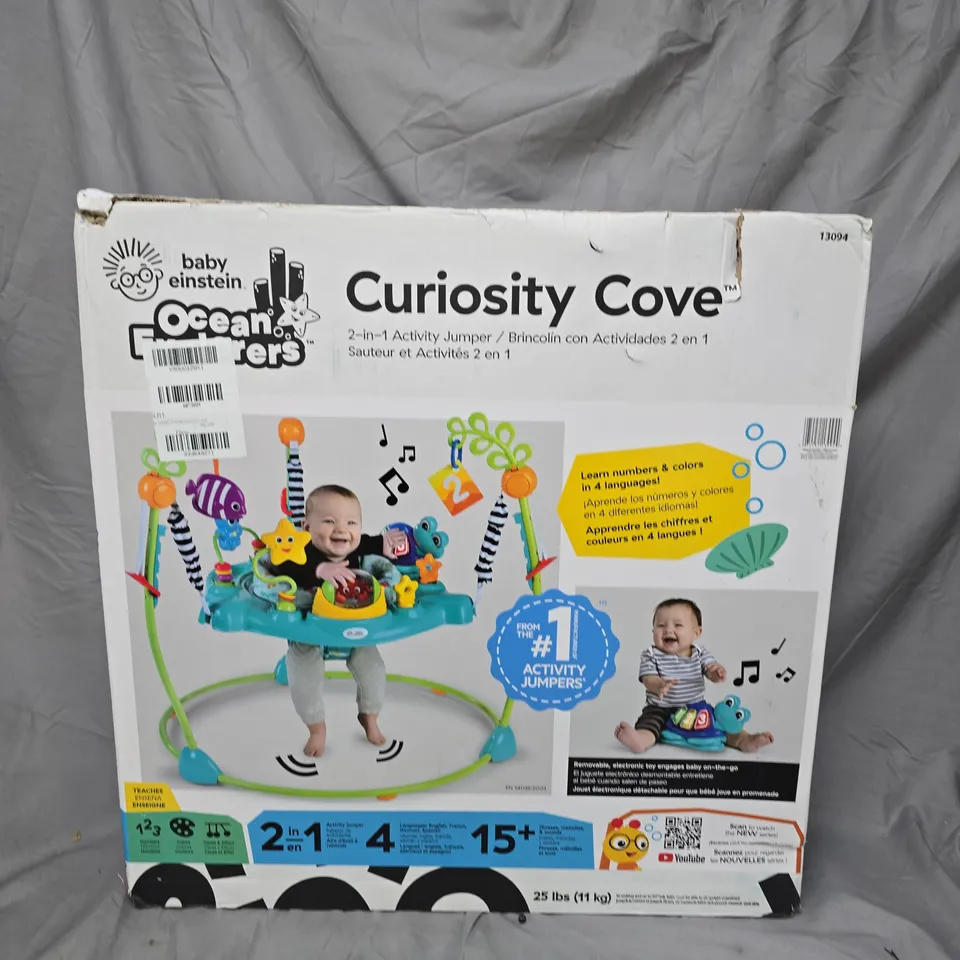BABY EINSTEIN CURIOSITY COVE ACTIVITY JUMPER