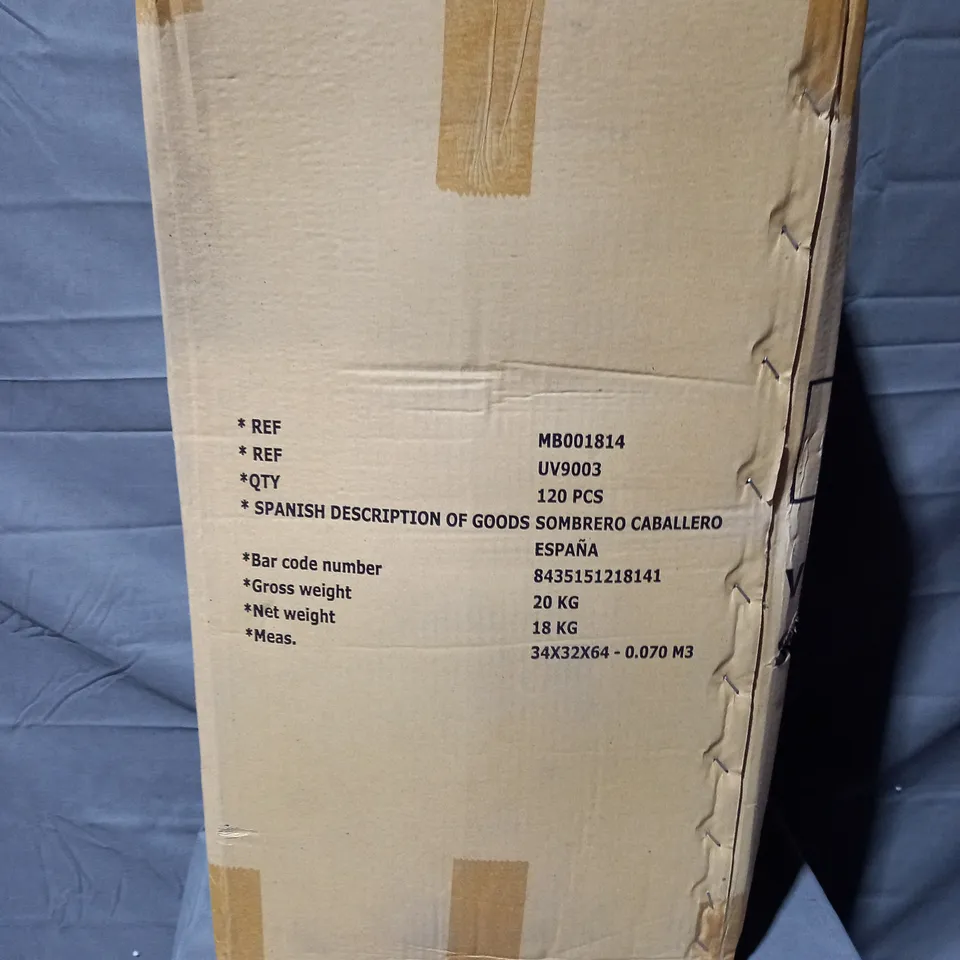 APPROXIMATELY 120 SPAIN SOMBRERO CABALLERO STRAW HATS  