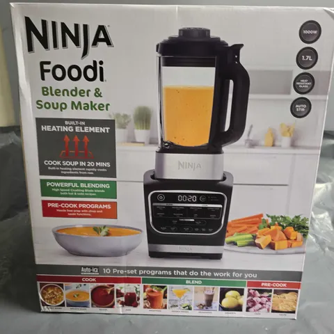 BOXED NINJA FOODI BLENDER AND SOUP MAKER