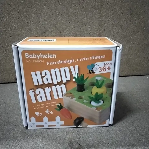 BOX TO CONTAIN APPROXIMATELY X20 BABYHELEN HAPPY FARM CHILDRENS GAME - 1 BOX