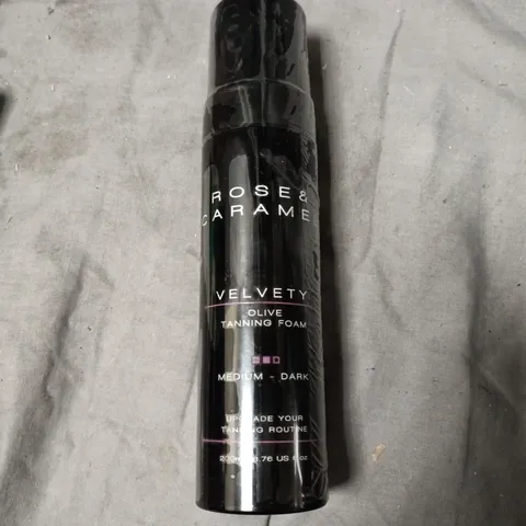 ROSE & CARAMEL VELVETY OLIVE TANNING FOAM – MEDIUM-DARK, 200ML