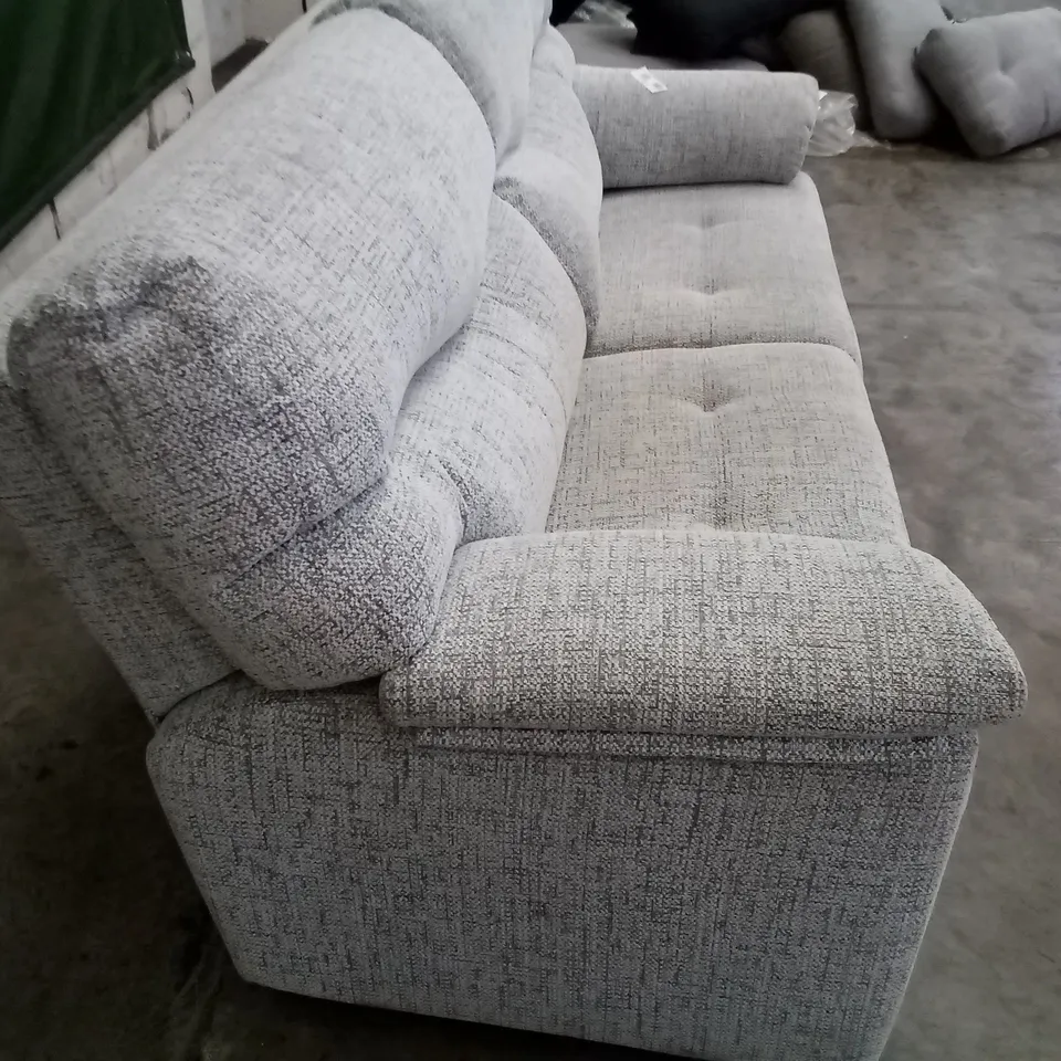 DESIGNER G PLAN STRATFORD 3 SEATER SOFA - HARBOUR SLATE FABRIC 