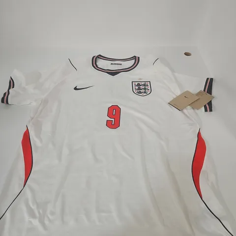 NIKE ENGLAND NATIONAL TEAM FOOTBALL SHIRT – MENS, UK L - NUMBER 9 ONEIL