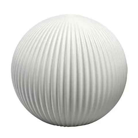 ABODE CERAMIC RIDGED DETAIL INDOOR/OUTDOOR GARDEN ORB