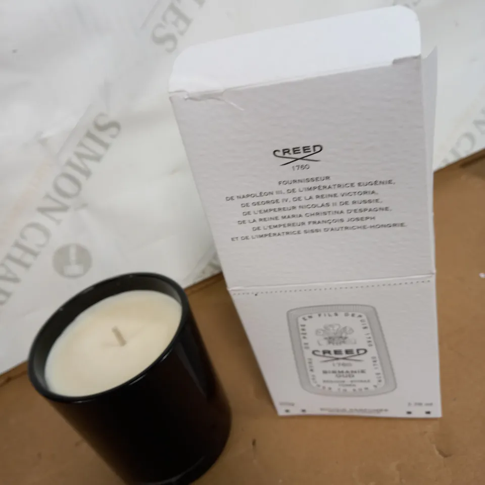 CREED BOUGIE PARFUMEE SCENTED CANDLE 