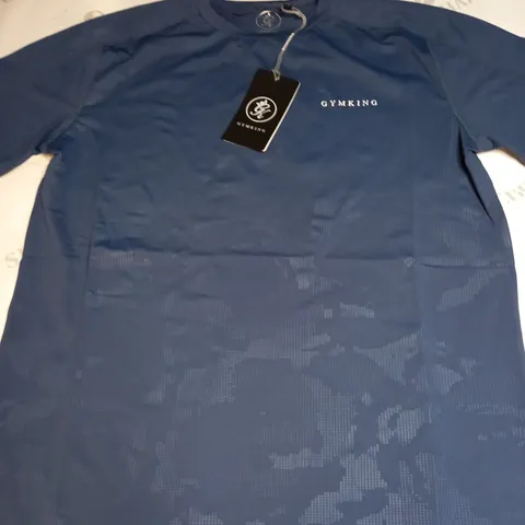 GYMKING DEBOSSED SS T-SHIRT SIZE S