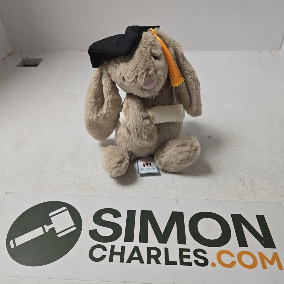 JELLYCAT BASHFUL BUNNY GRADUATION OUTFIT