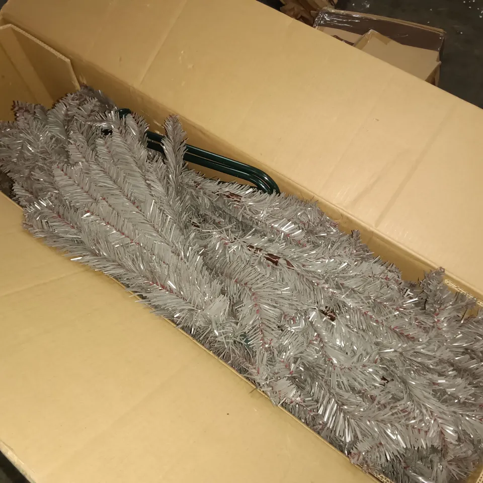 BOXED 7FT PEWTER GREY TREE