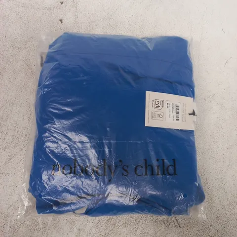 BAGGED NOBODY'S CHILD REIGN MIDI DRESS IN COBALT BLUE SIZE UK 10