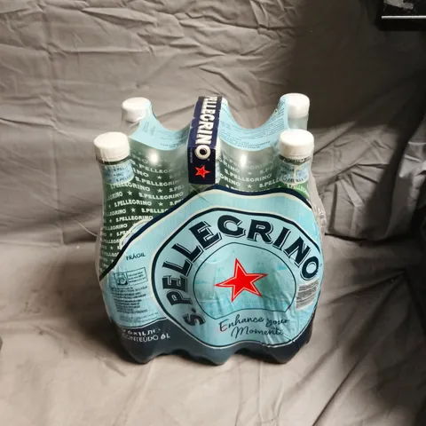 S.PELLEGRINO SPARKLING WATER – 6 X 1L BOTTLES 