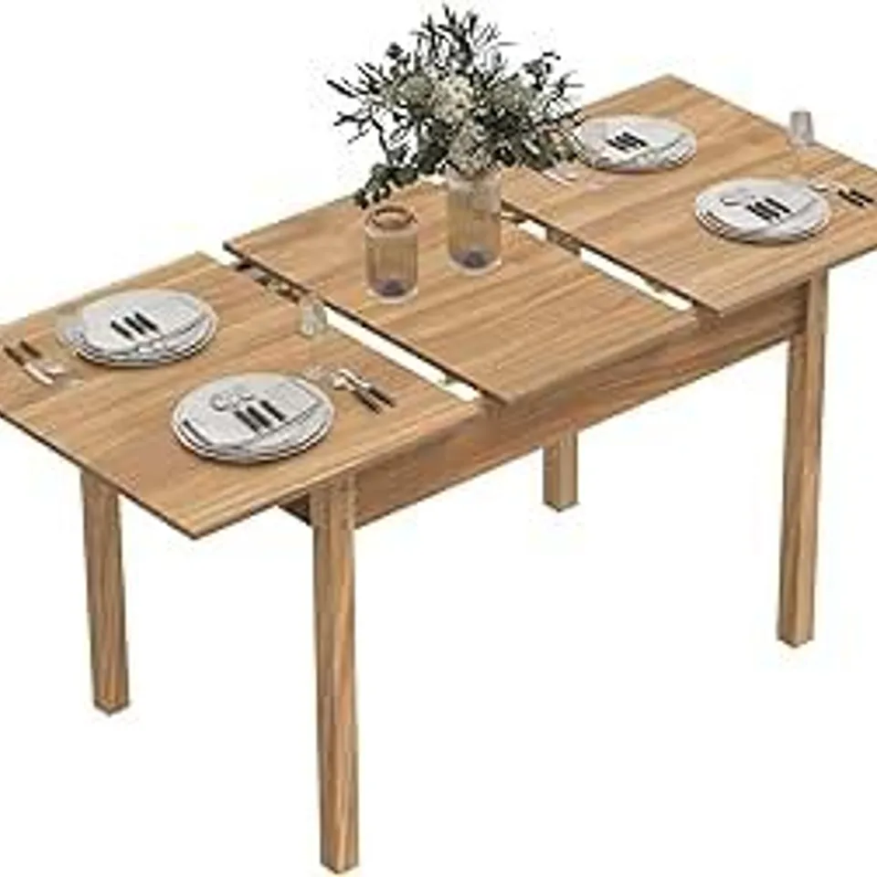 BOXED EXTENDABLE DINING TABLE (1 BOX)