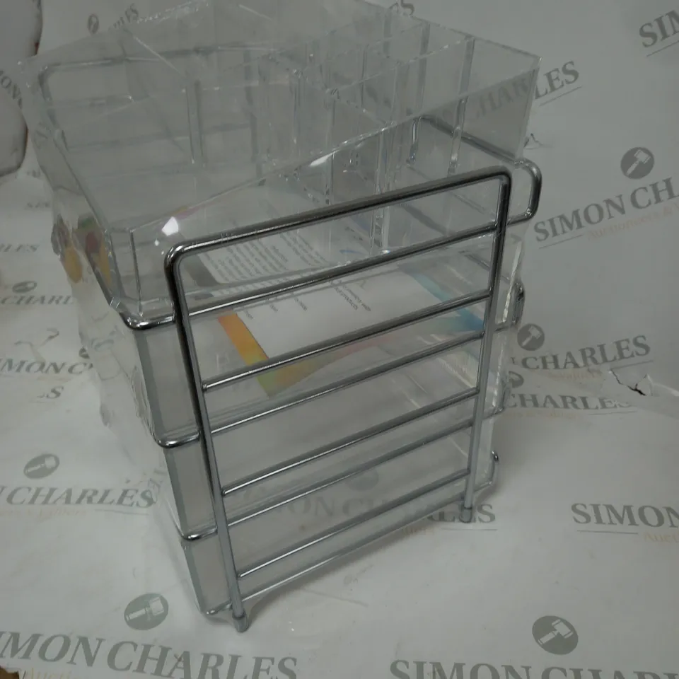 TILI FRAMED ACRYLIC STORAGE DRAWER SET