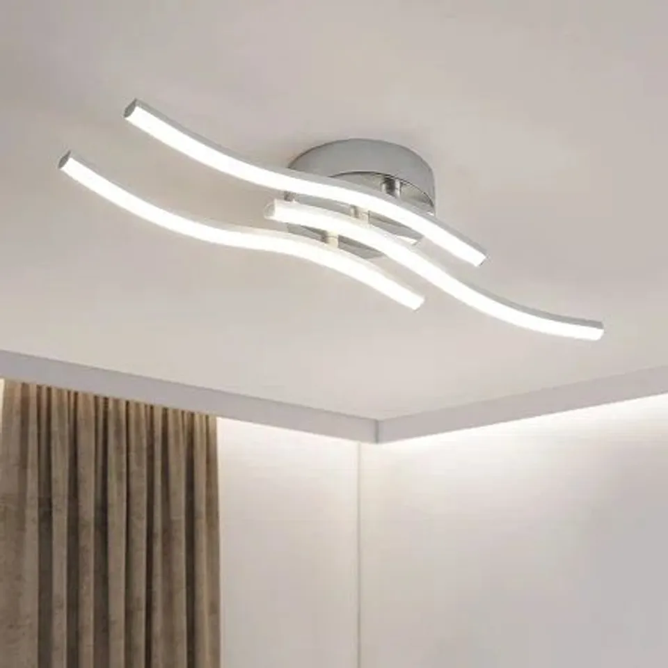 BOXED CURVED DESIGN LED CEILING LAMP FIXTURE