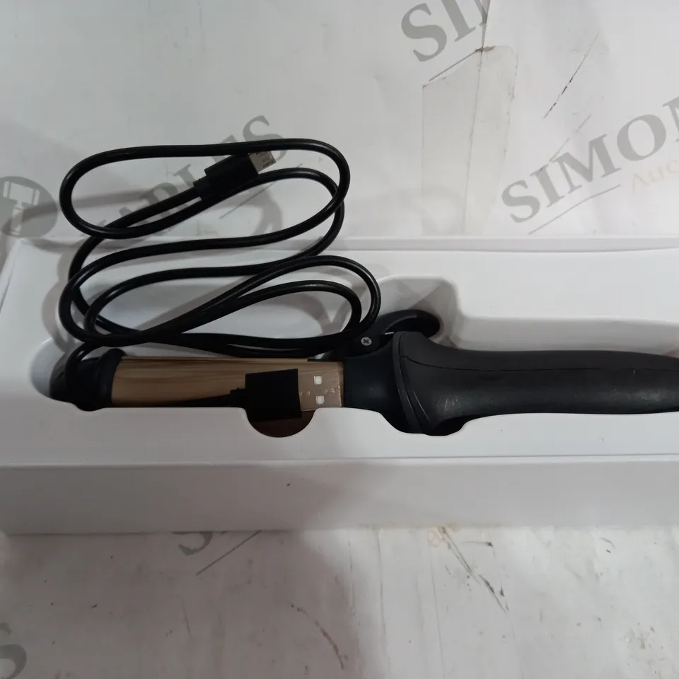 BOXED CNAIER HAIR STRAIGHTNER CURLER IN BLACK