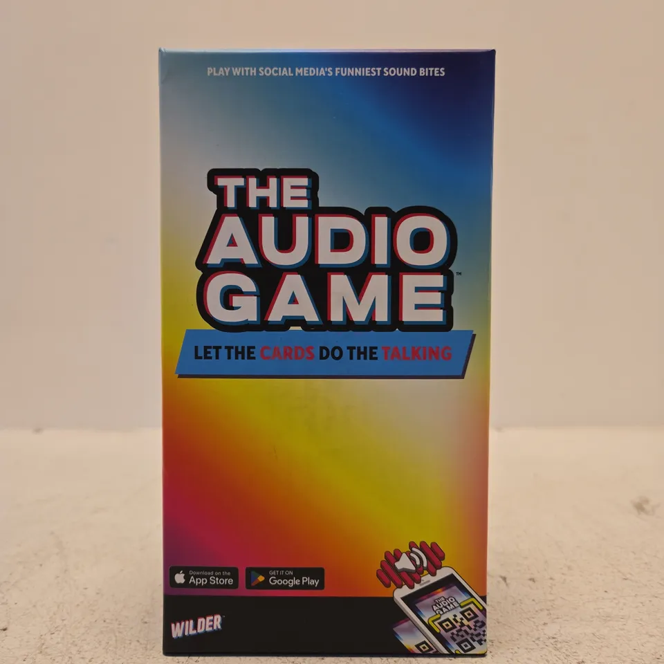 THE AUDIO GAME – CARD-BASED PARTY GAME