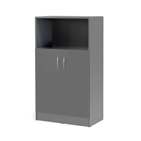 BOOKSHELF 1325X760X415 MM, GREY (3 BOXES)