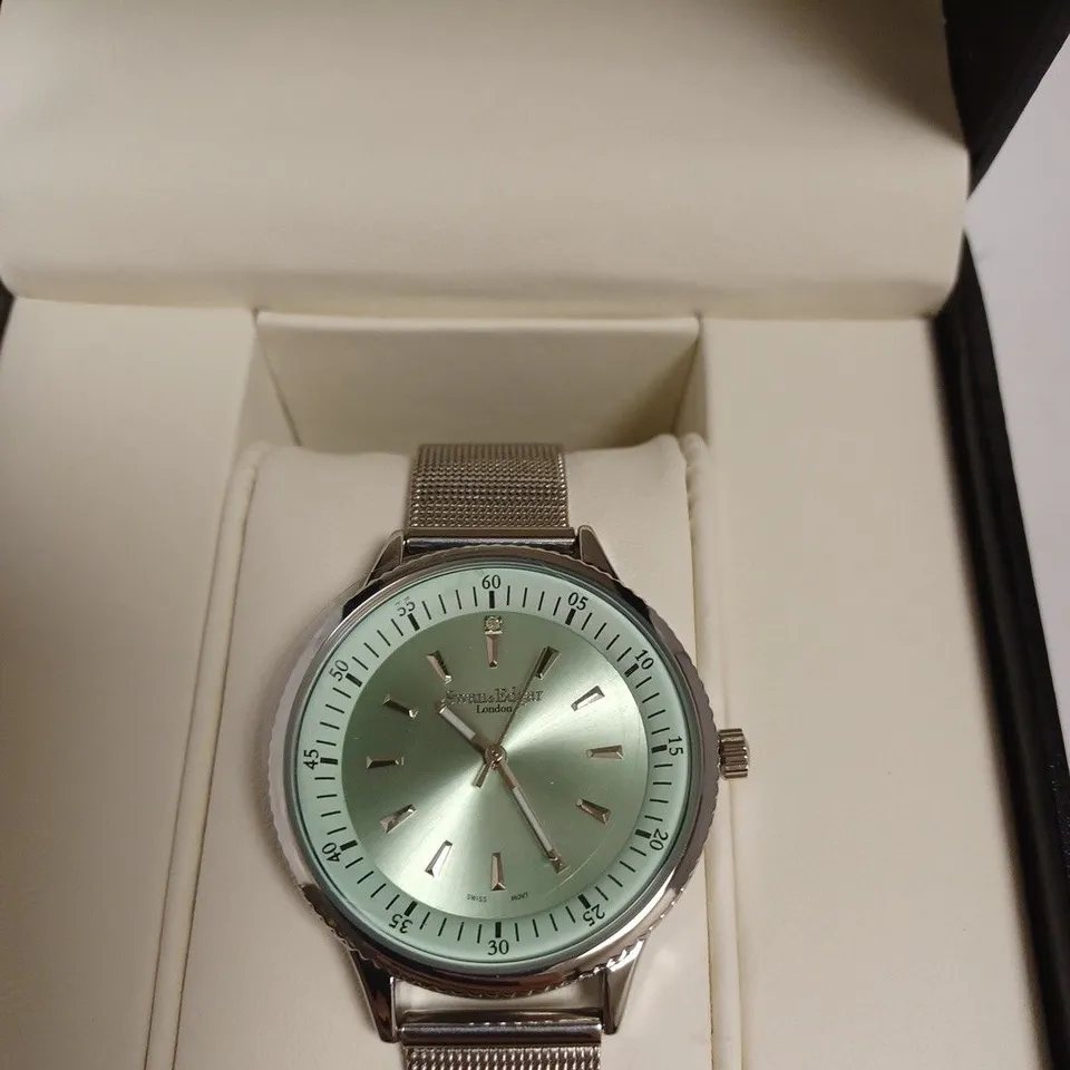 SWAN & EDGAR LADIES BLISS DIAMOND WATCH STEEL - SILVER