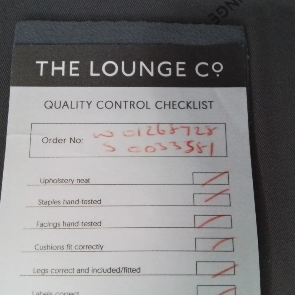 QUALITY BRITISH DESIGNER LOUNGE Co. EASY CHAIR PLUSH CHARCOAL FABRIC 