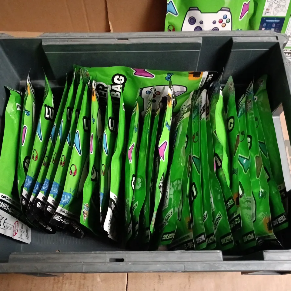 LOT OF APPROXIMATELY 25 GAMER LUCKY BAGS