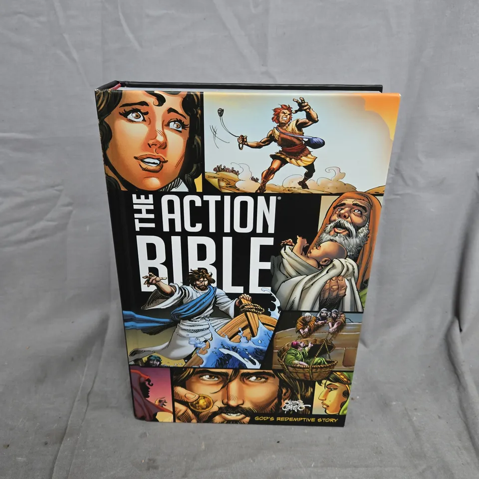 THE ACTION BIBLE: GOD'S REDEMPTIVE STORY - HARDCOVER SERGIO CARIELLO
