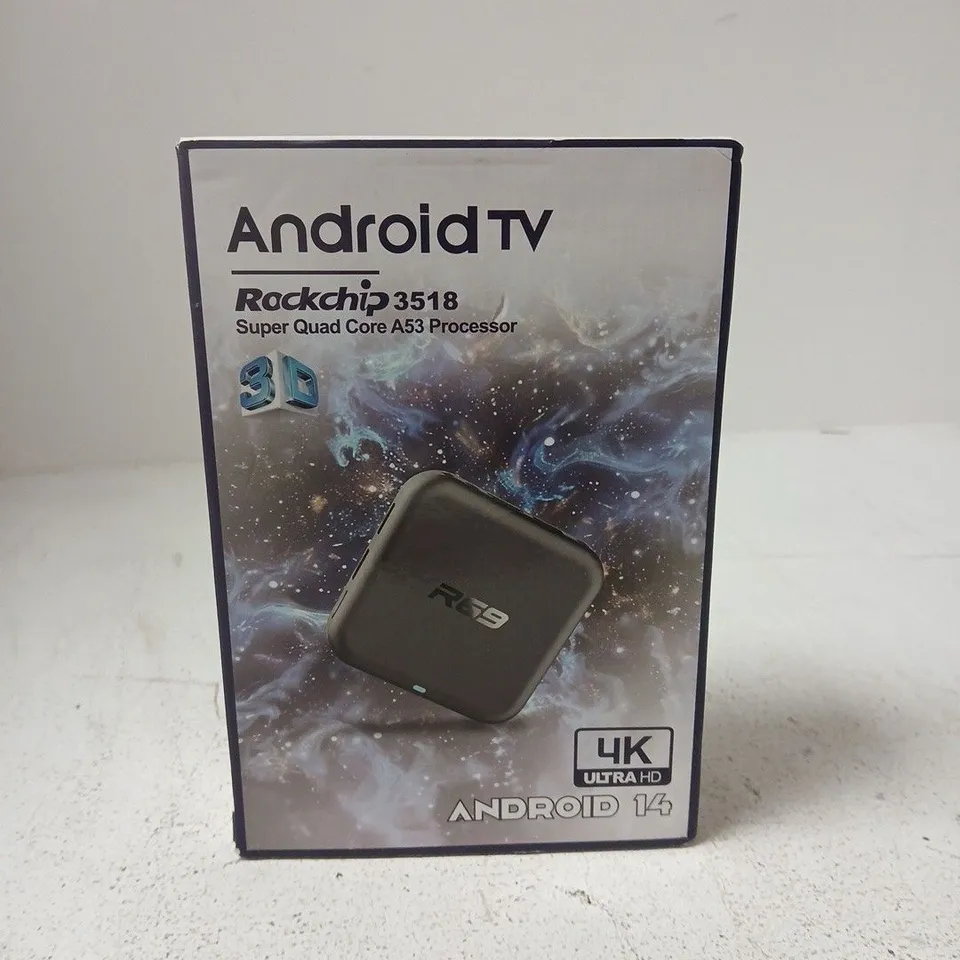 ANDROID TV BOX - ROCKCHIP 3518 QUAD-CORE, 4K ULTRA HD
