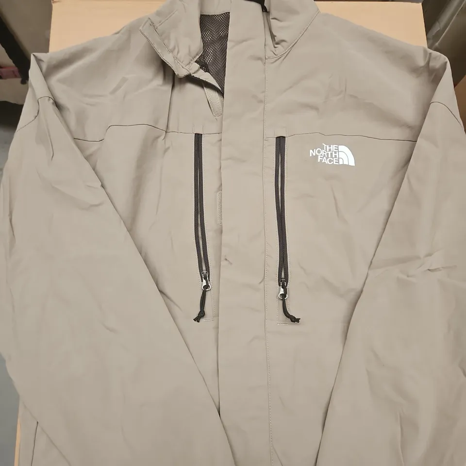 THE NORTH FACE WOMEN'S KHAKI SHELL JACKET, SIZE S (UK)