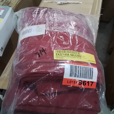 BAGGED 140×245CM DEAVIN POLYESTER BLACKOUT CURTAINS