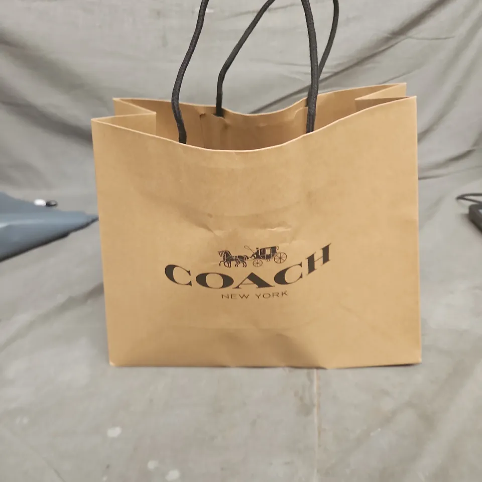 COACH THE TABBY BAG – GENUINE PEBBLED LEATHER, TAN