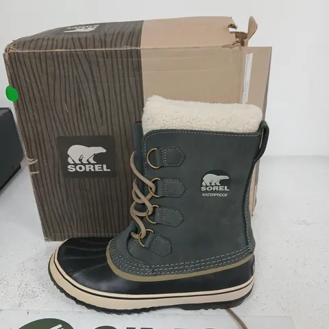 SOREL WOMEN'S PAC 2 BOOTS, COAL/CHARBON β UK 8.5 (US 10), BOXED