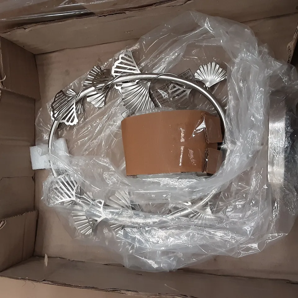 PALLET OF 39 BOXES OF ALISON AT HOME ALISON CORK GINKGO CANDLE HOLDER