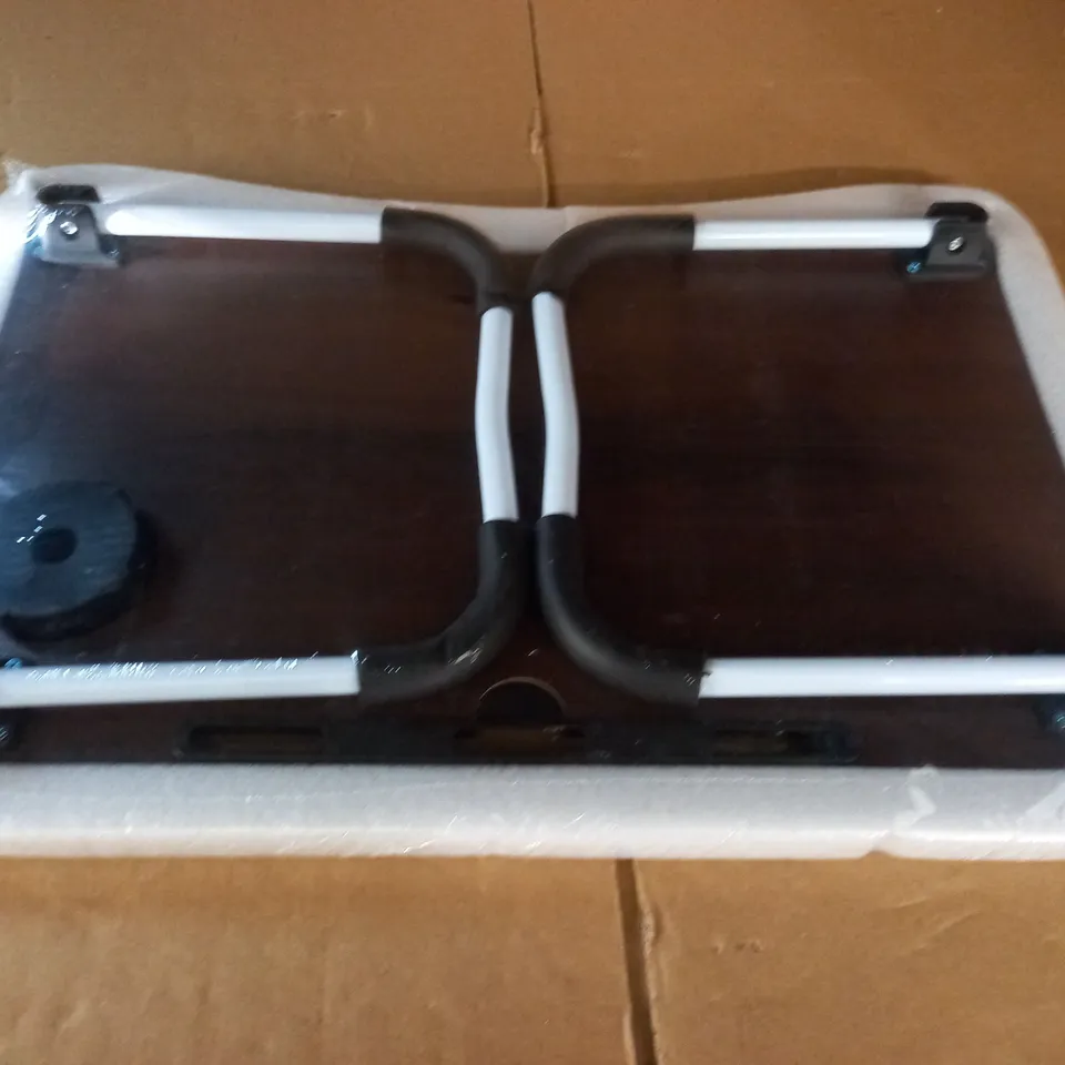 FOLDING LAP TABLE IN BLACK 