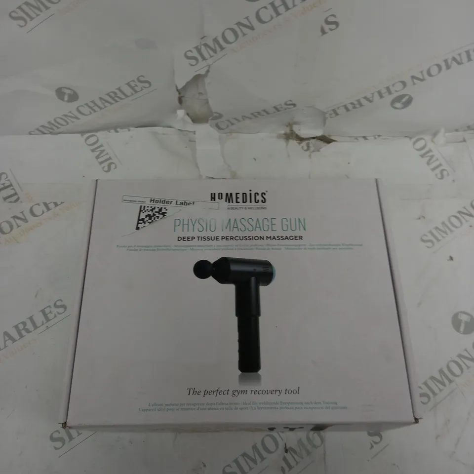 HOMEDICS PHYSIO MASSAGE GUN BOXED 