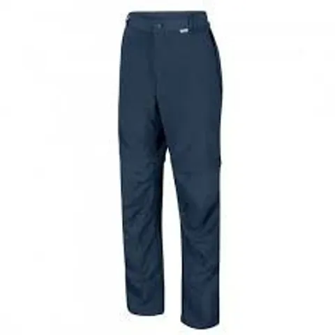 BRAND NEW REGATTA LEESVILLE ZIP OFF TROUSERS IN MOONLIT DENIM - 2XL UK 44"