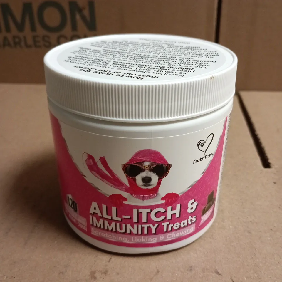 NUTRIPAW ALL-ITCH & IMMUNITY TREATS FOR DOGS – 120 TREATS