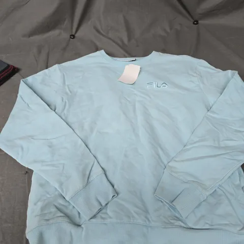 FILA LIGHT BLUE SWEATER SIZE M