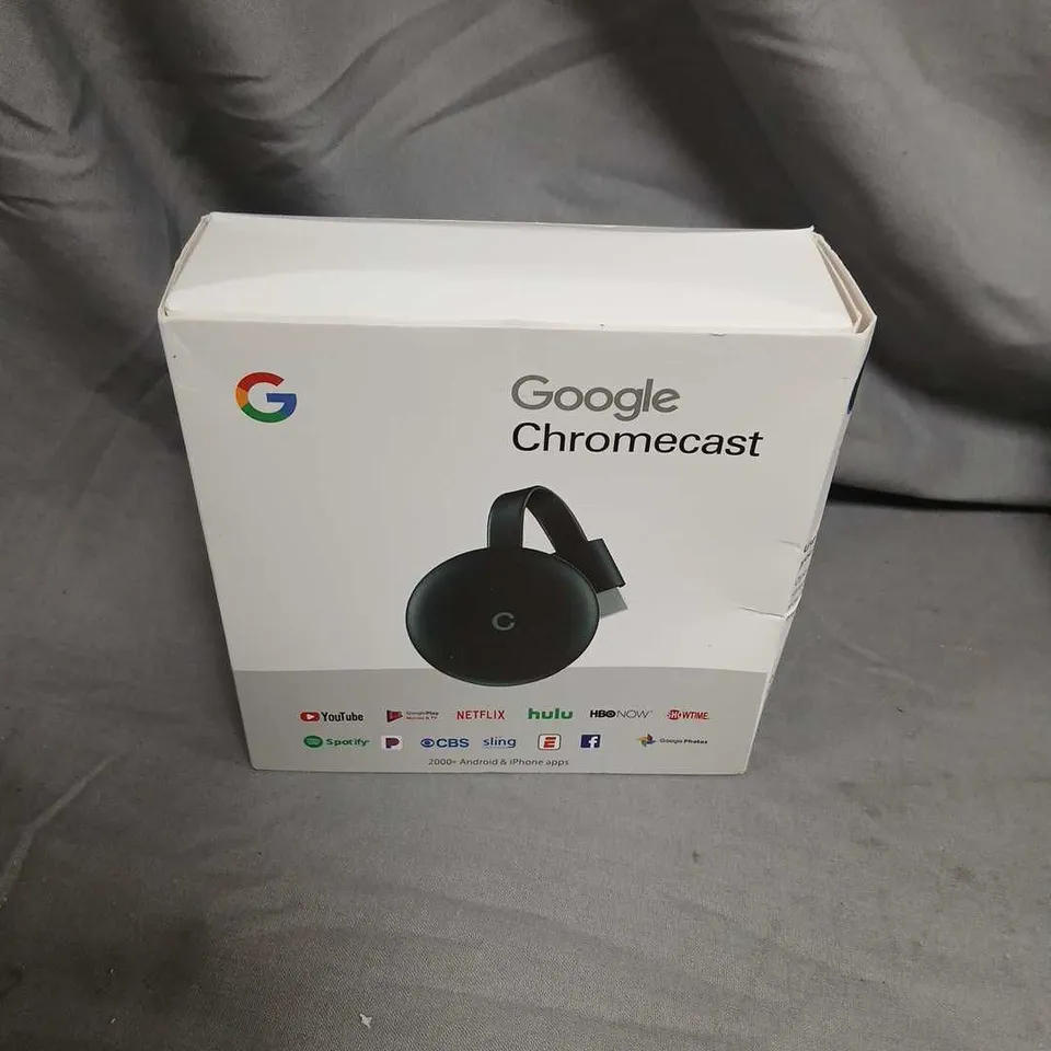 GOOGLE CHROMECAST – BOXED