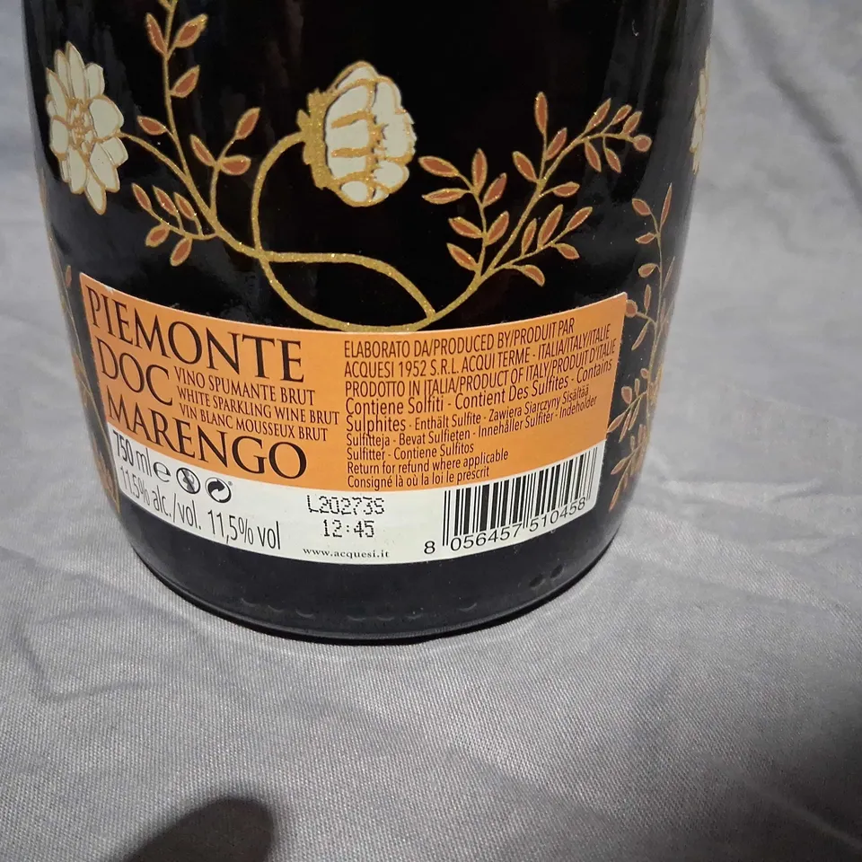 ACQUESI PIEMONTE DOC MARENGO SPARKLING WINE, 750ML